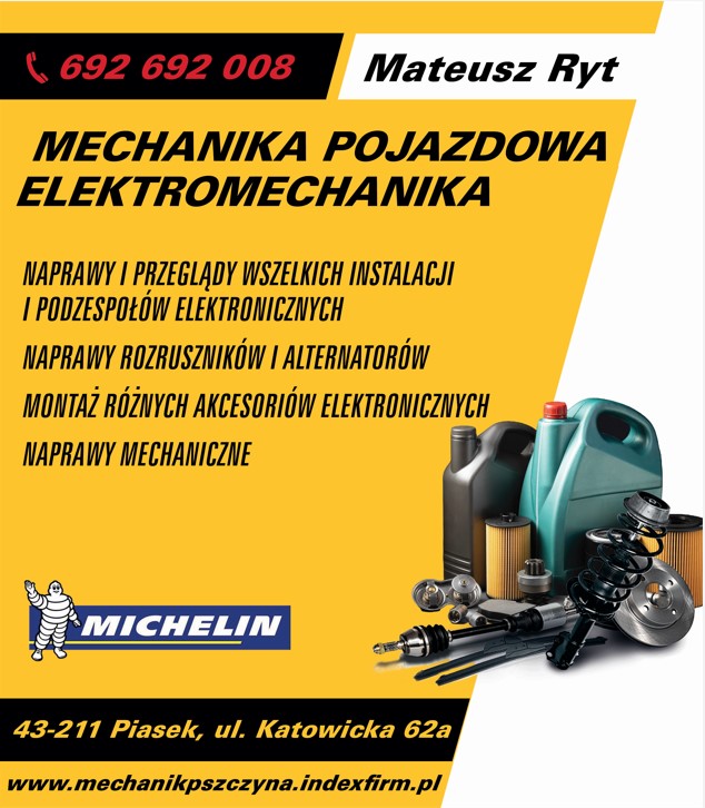 mechanika pojazdowa PSZCZYNA